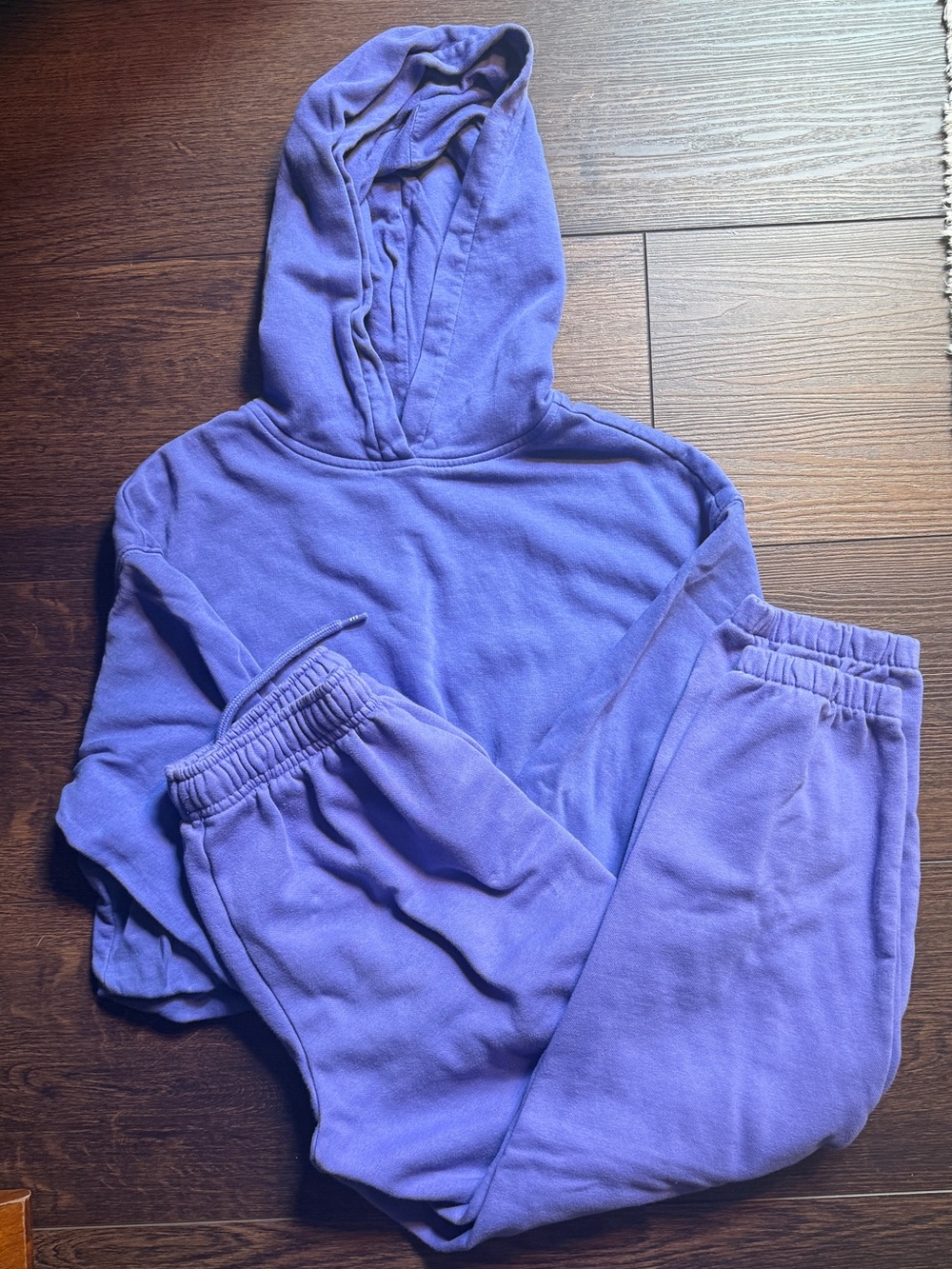 GAP Kids Lavender Hooded Sweatshirt and Jogger Set Sz XL 12